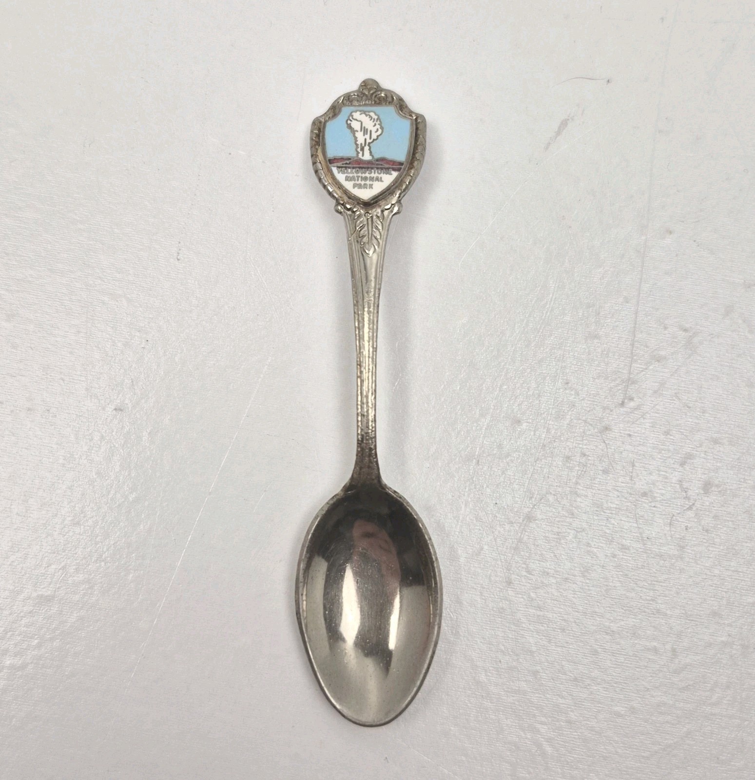 Vtg Lot Of 15 Souvenir Collector Spoons NATIONAL PARKS Unused Starter Set