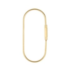 Durable Brass Screw Lock Keychain