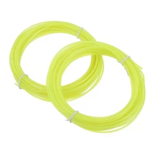 2 Pcs 3D Pen Filament, 1.75mm Dia 33ft Length, Transparent Lemon Color