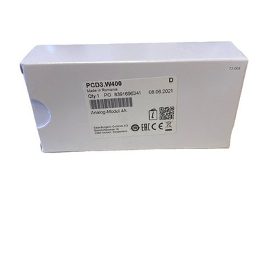 SAIA PCD3.W400 - Analog Output Module, 4 Outputs, 8 Bit, 0..10 V