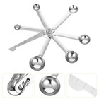 7 Pcs Teelöffelmaß Messlöffel Küchenbackwerkzeuge Tassen Abmessen