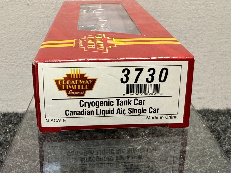 Broadway Limited 3730 N scale Cryogenic Tank Car - Linde Air Products - 80006 - Image 2 of 4