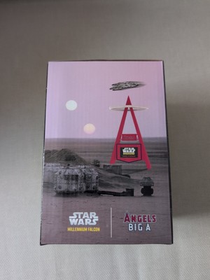 Anaheim Angels Big-A Millennium Falcon Star Wars Night Statue SGA 4/19/25