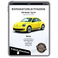 VW Beetle Typ 5C 2011-2016 4-Zyl. Dieselmotor 2,0L 140 PS Reparaturanleitung PDF