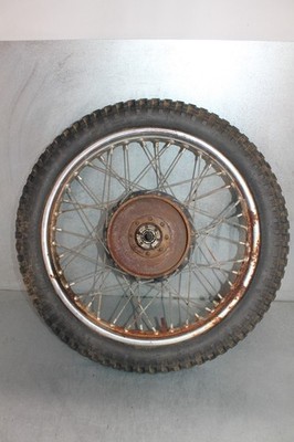Vintage Triumph BSA Wheel Hub Rim 40 Spoke 19x3.25