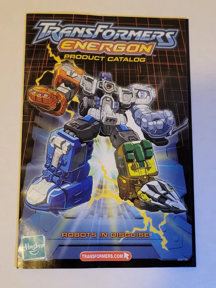 Transformers Energon Mini-Comic Volume 1 Dreamwave Art + Toy Catalog 2004 - Image 2 of 4