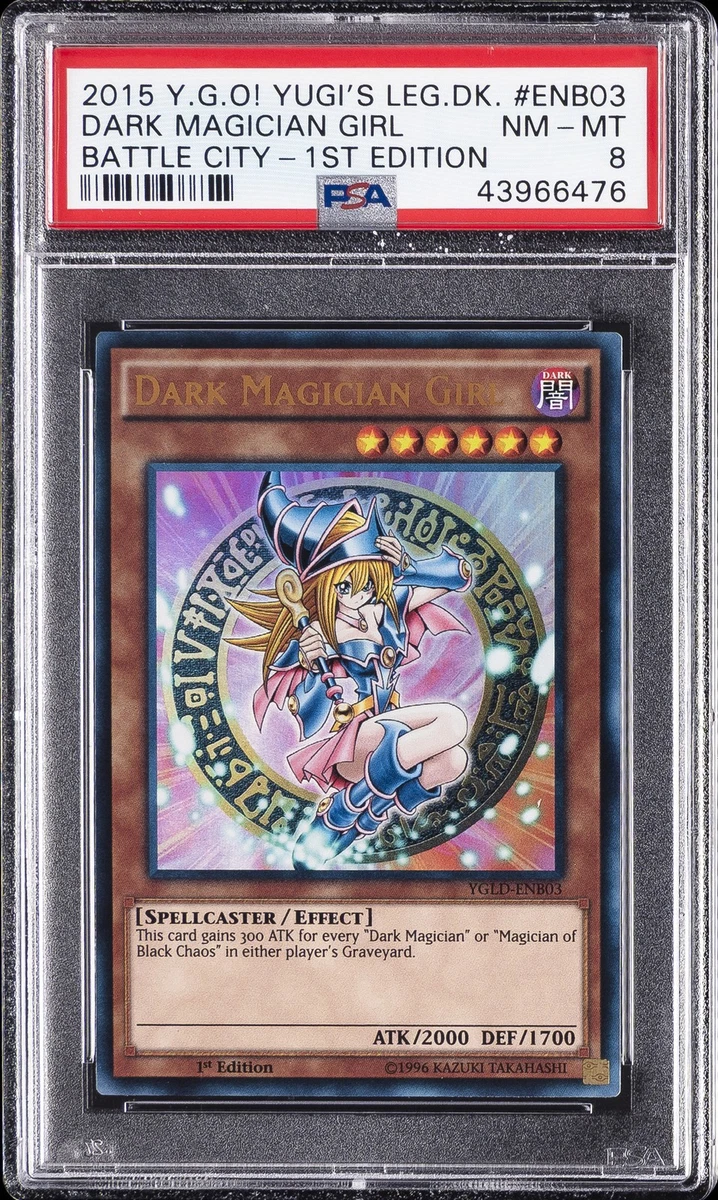 Dark Magician Girl Yu-Gi-Oh! TCG Professional Sports Authenticator