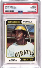1974 Topps - Dave Parker #252 PSA 8 