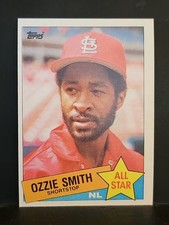 1985 Topps #715 Ozzie Smith AS HOF CARDINALS 