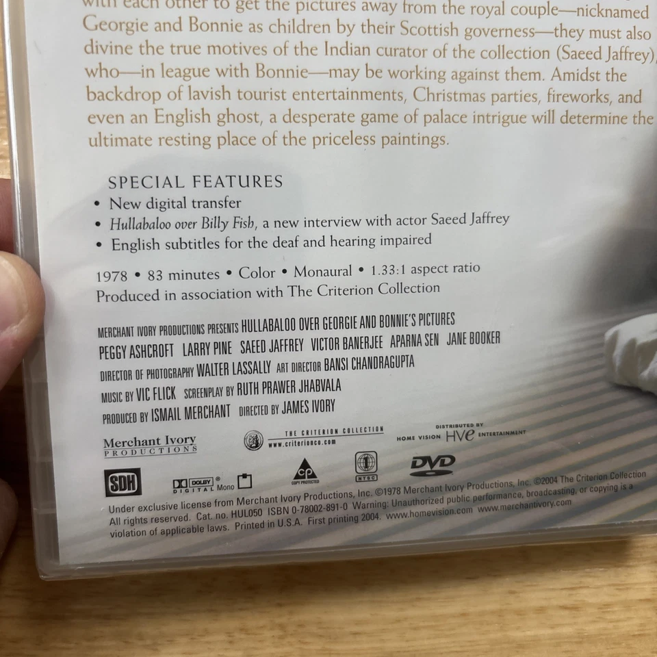 Hullabaloo Over Georgie and Bonnie’s Pictures (DVD, 2004, Region 1) New Sealed - Image 4 of 4