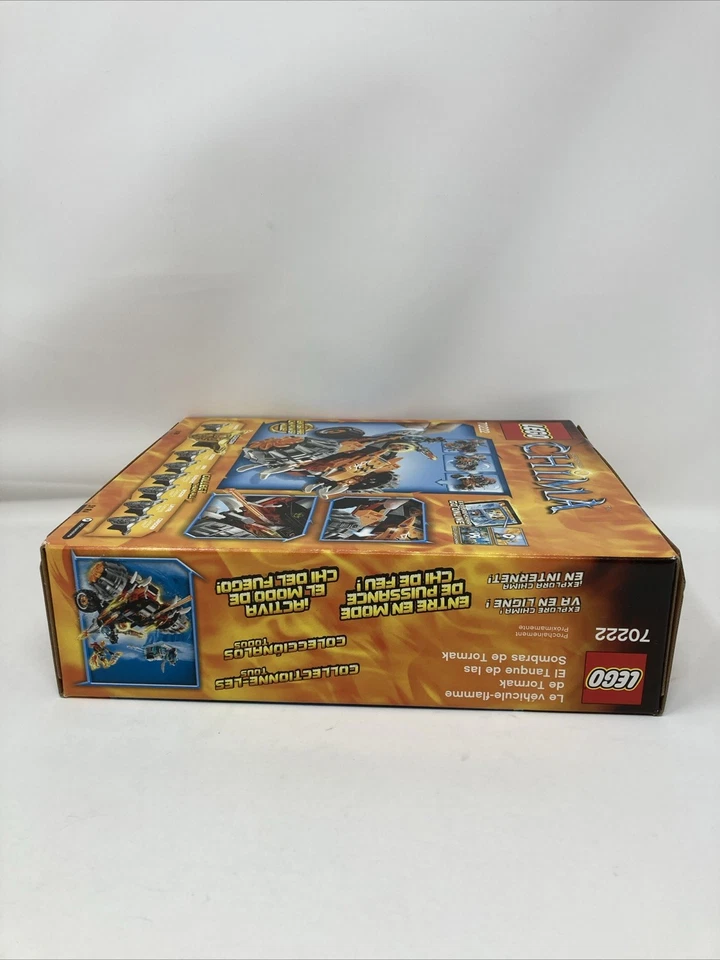 Lego Tormak's Shadow Blazer Chima set 70222 new factory sealed Gorzan Sykor - Image 3 of 4