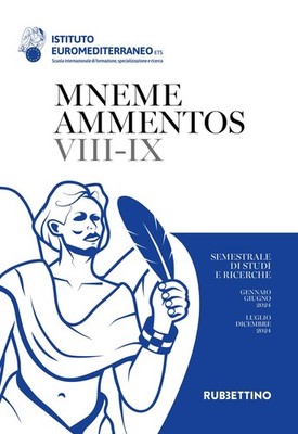 AA.VV. Mneme ammentos. Semestrale di studi e ricerche. Gennaio-giugn (Paperback)