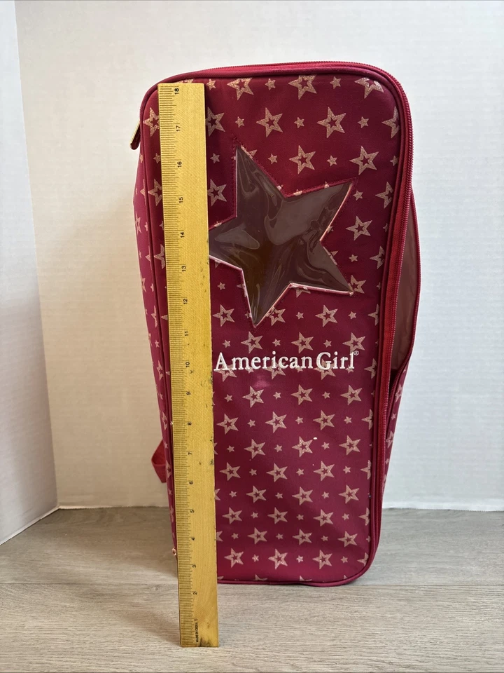 American Girl Doll Carrier Travel Case Backpack Star Power Doll Carrier READ - Image 2 of 4