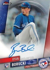2019 Topps Finest Toronto Blue Jays Ryan Borucki Finest Autographs
