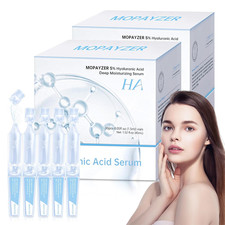 60 Pcs 5 Hyaluronic Acid Serum Ultra-Hydrating Vials Hyaluronic Acid Tubes