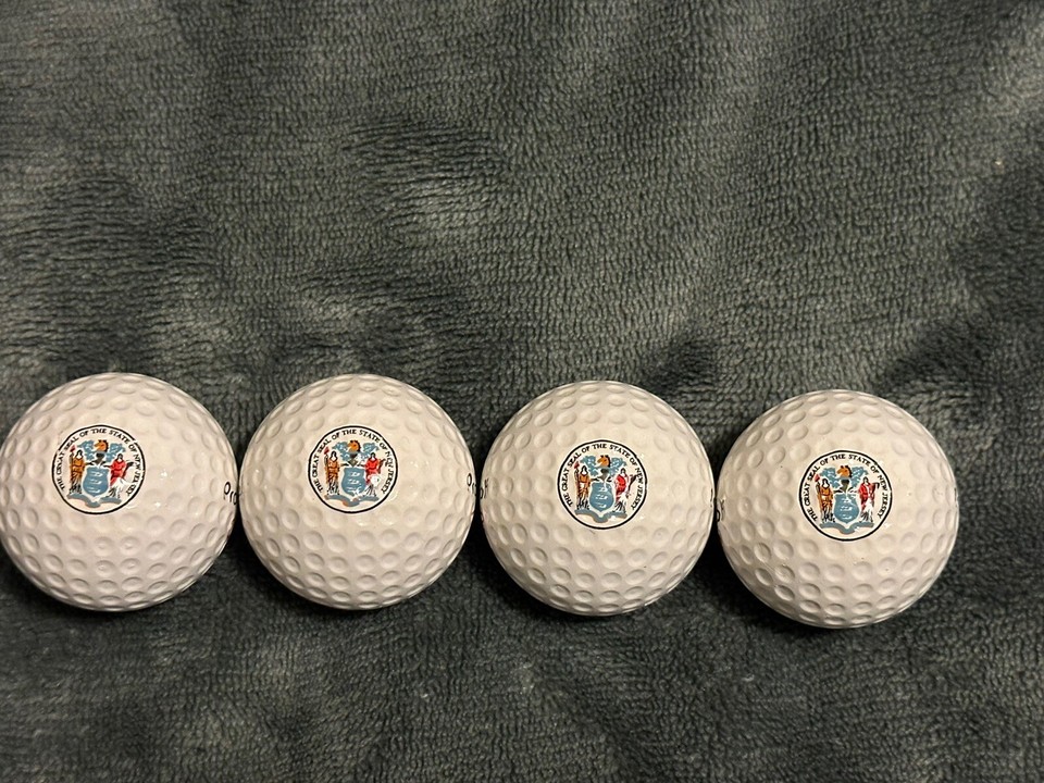 Wilson ProStaff Golf Balls Vintage State Of New Jersey Governor Tom