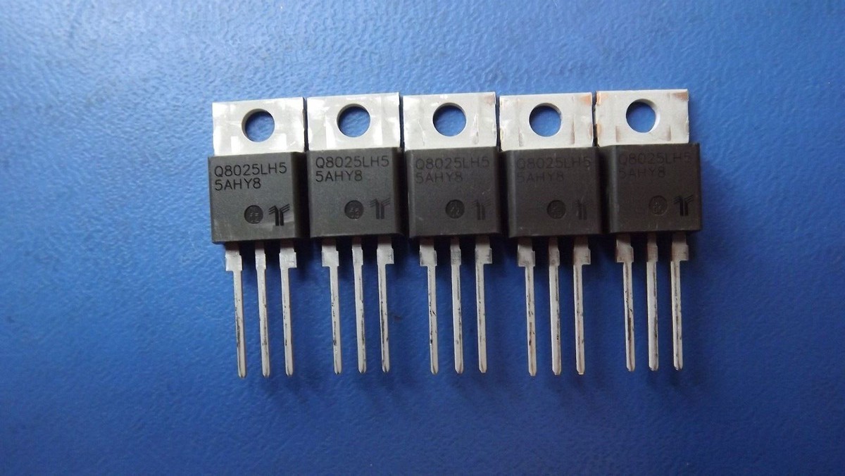 3PCS) Q8025LH5 Q8025LH5TP TRIAC 800V 250A 3-Pin(3+Tab) TO-220AB | eBay