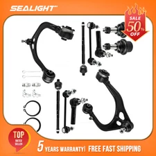 For 2005-2010 Chrysler 300 10Pcs Front Control Arm Ball Joint Tie Rod End Kit