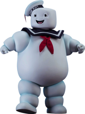 Ghostbusters Stay Puft Marshmallow Man Deluxe Ver Vinyl Statue Star Ace Sideshow