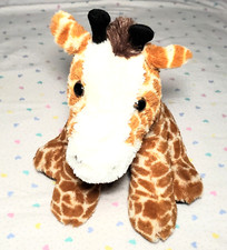2020 Aurora 15" Giraffe Stuffed Animal Plush Toy Sitting Soft Cuddly Adorable