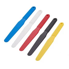 5 Pack 1.2 Inch Width Plastic Printing Ink Spatulas Scoop Screen Printing Shovel