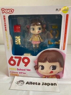 Nendoroid 679 Fujiya Peko chan School Ver Action Figure Toy PLAY