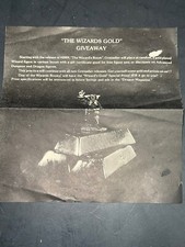 1st annual advanced dungeon dragon painting contest &ldquo;wizards Gold Giveaway&rdquo; Comp