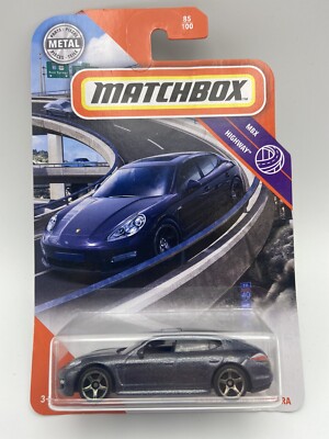 MATCHBOX Mbx Highway Series 2010 Porsche Panamera Grey 1/64 Scale FREE SHIPPING