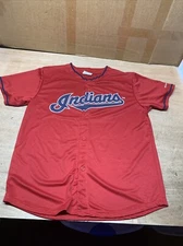 Cleveland Indians Carlos Santana Jersey Stadium Giveaway Size XL