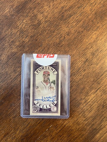 2019 Topps Gypsy Queen Fortune Teller Mini Autograph Juan Soto 26/50 - Picture 5 of 5