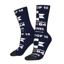 Mens Commadore C64 Computer Graphic Print Games Software Novelty Socks UK 6-11