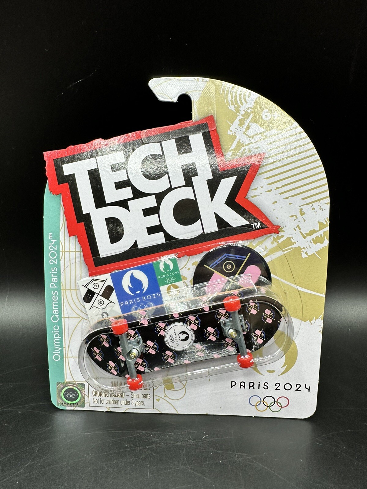 Tech Deck Fingerboard Olympic Games Paris 2024- Spinmaster OCP Logo Skateboard