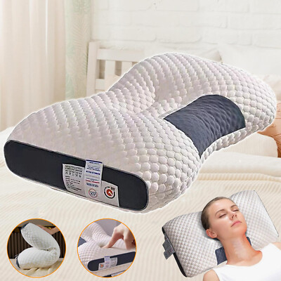 Orthopedic Cervical Pillow Neck Support Pillow Ergonomic Side Sleeper  Pillow UK UK
