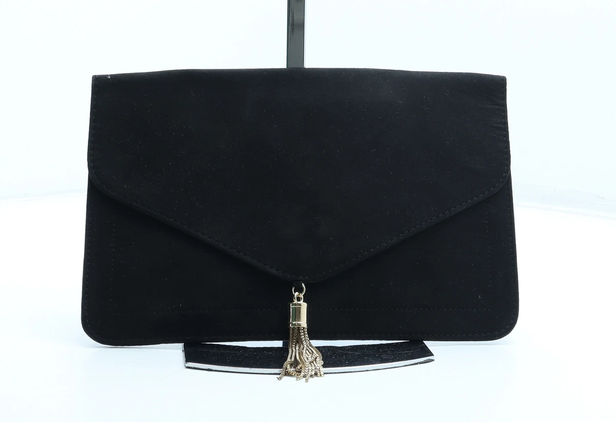Asos cheap black clutch