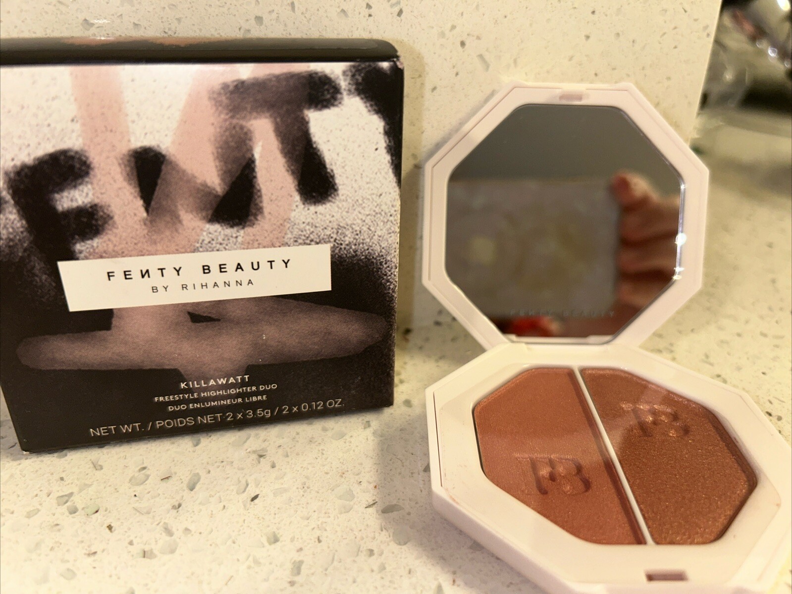 Fenty By Rihanna Killawatt  Highlighter Duo Ginger Binge Moscow Mule #506