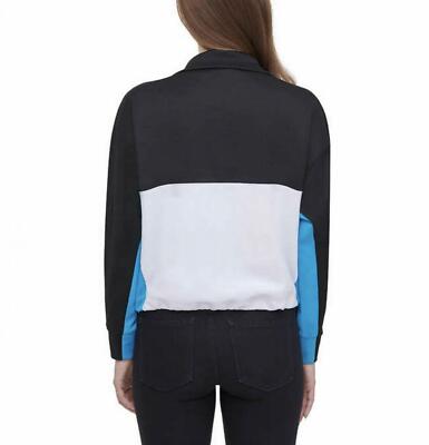NWT DKNY Sport Women's Colorblock Half Zip Pullover NWT DKNY Sport Women's Colorblock Half Zip Pullover
