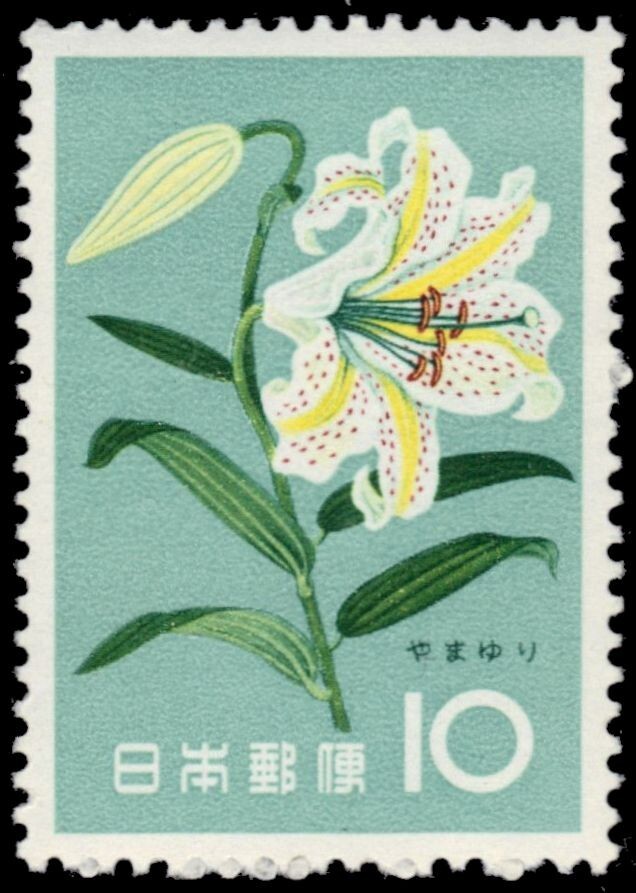 JAPAN 718 - Garden Flowers 