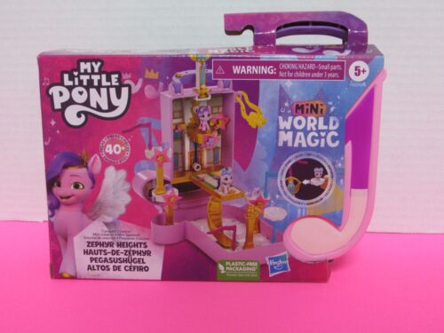 My Little Pony Mini World Magic Compact Creation Zephyr Heights Toy, Buildable - Picture 1 of 6