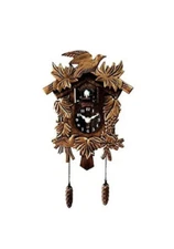 Cuckoo Clock Chiming Vintage Cuckoo Wall Clock Singing Bird Clock Home Decor ...