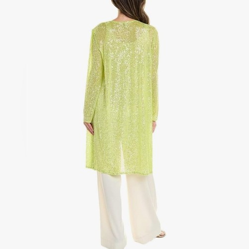 NEW Anne Klein Sequin MESH Duster XS $119 - Picture 2 of 3