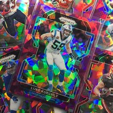 2021 Prizm Leonard Floyd Purple Ice /225