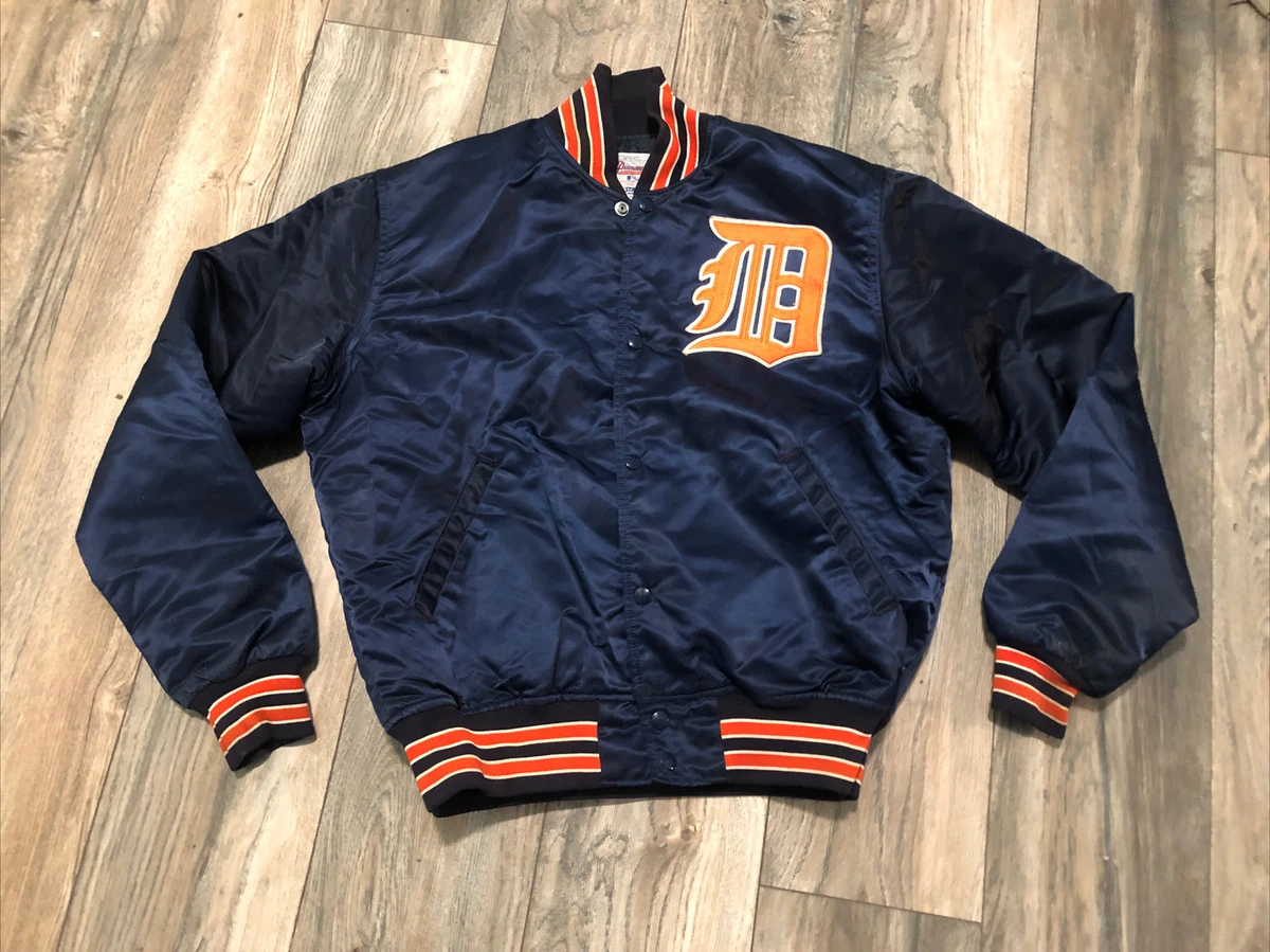 Vintage Starter Diamond Collection Detroit Tigers MLB Satin Jacket