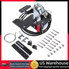 Dual Control Car Gas Brake Accelerate Pedal Fit Driver Training Vehicle ACAR-B7D