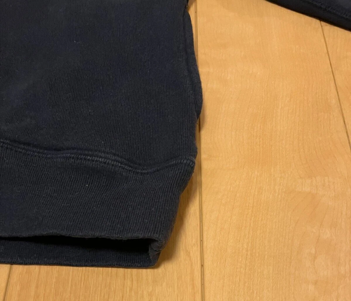 A BATHING APE (BAPE) Felpa con cappuccio manica lunga A BATHING APE BAPE KIDS pullover 130 blu navy cotone