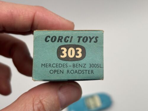 Miniature 1:43 - CORGI TOYS - MERCEDES BENZ 300SL 300 SL OPEN ROADSTER N°302 - Imagen 6 de 22