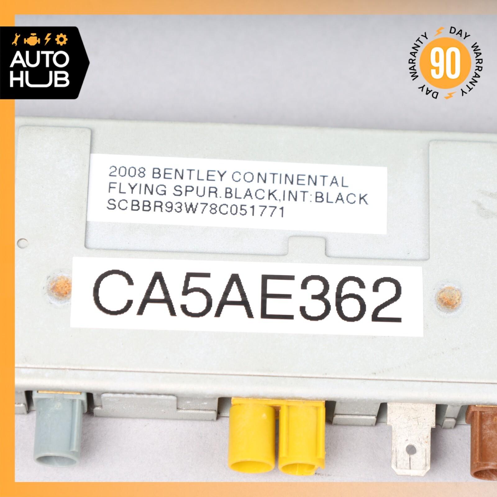 Bentley Continental Flying Spur 2008 Rear Antenna amplifier P/N 3W5035225H