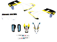Kit Adesivi Grafiche Husqvarna Te 125 250 300 2017 2018 2019 Rockstar Crystal 5 