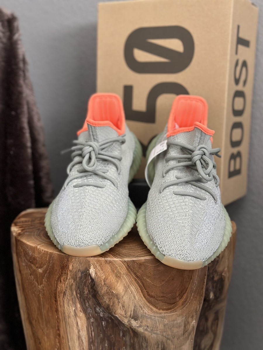 adidas Yeezy Boost 350 V2 Desert Sage, FX9035, Size 8 US | eBay