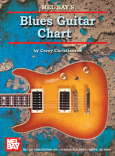 MEL BAY'S BLUES GUITAR CHART COREY CHRISTIANSEN GREAT INFORMATION NEW ON SALE