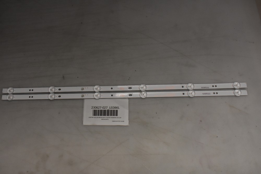 SCEPTRE E32 LED BACKLIGHTS TESTED WORKING E32 LED BACKLIGHTS SCEPTRE E32 LED BACKLIGHTS TESTED WORKING E32 LED BACKLIGHTS